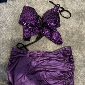 Two peice butterfly set in size small